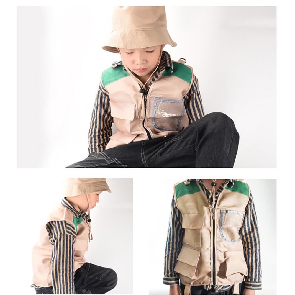 Multicolor Explorer Hat Vest D - đánh giá và giá Outdoor Adventure Kit For Kids