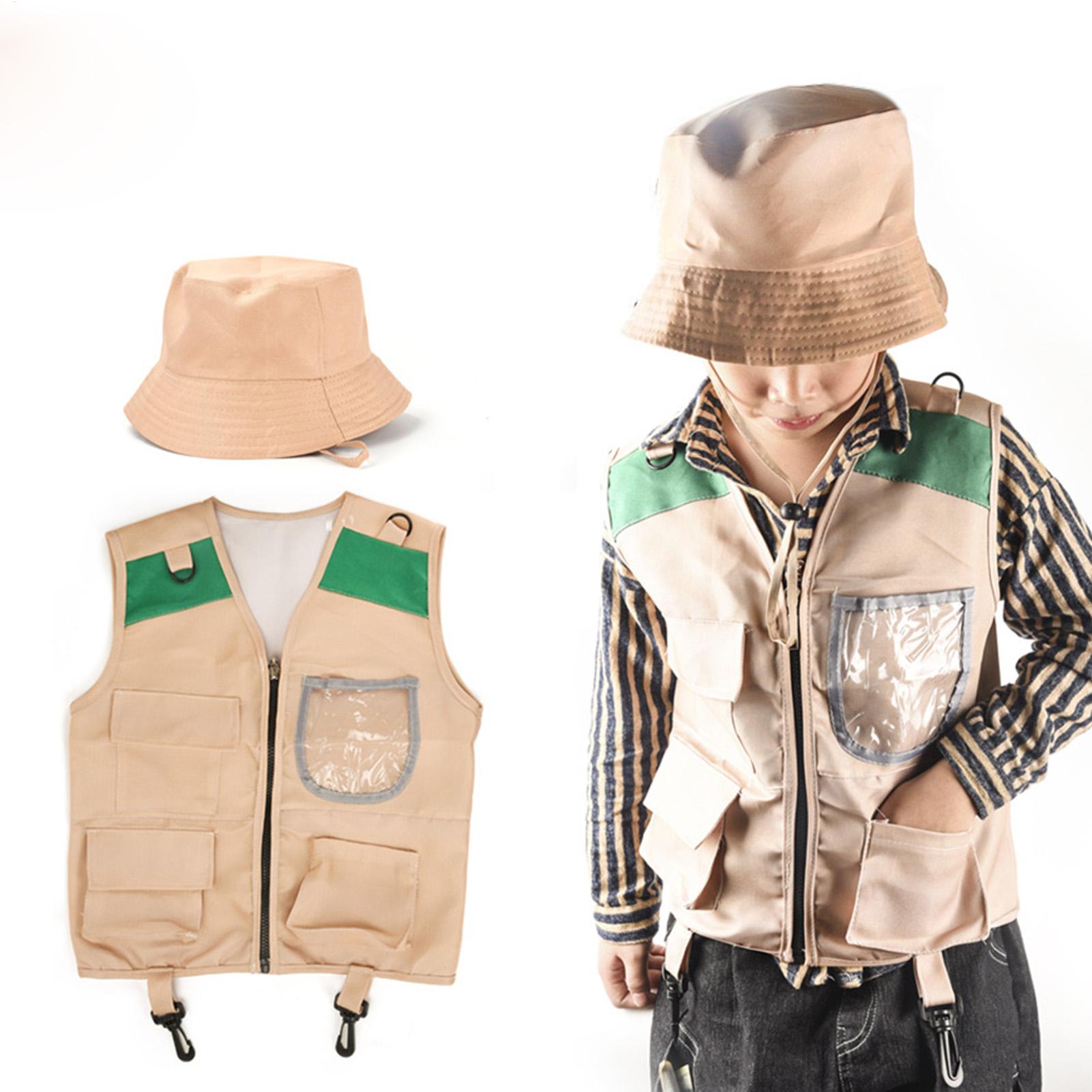 Kids Explorer hat and vest Cos - đánh giá và giá Outdoor Adventure Kit For Kids