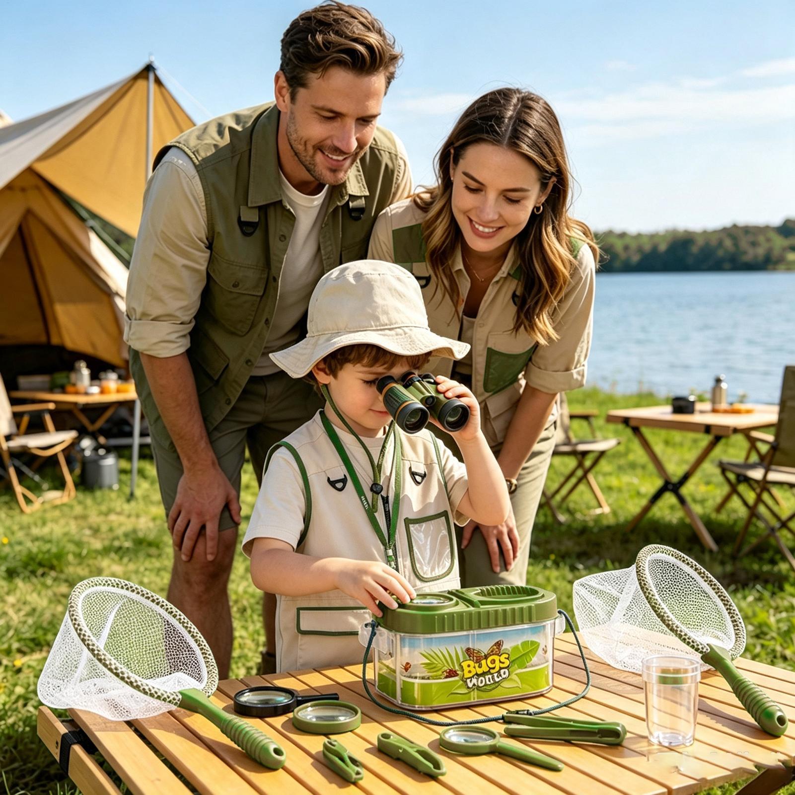 Kids Adventure Kit With Magnif - đánh giá và giá Outdoor Adventure Kit For Kids