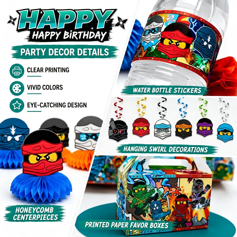 Ninja Combination Birthday Par - đánh giá và giá Outdoor Adventure Birthday Party